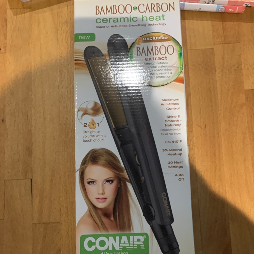 *New* Bamboo Carbon Ceramic Hair Straightener